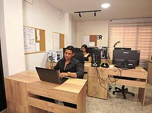 oops big boobed latina secretary pays muscular boss with ass