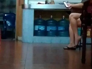 chinese mature slut strips naked and begs for hard asian fucking