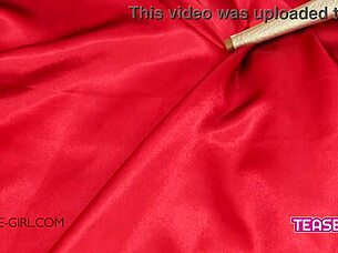 wow this brunette student's perfect body is amazing on the sofa