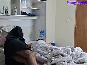 bedroom taboo pantyhose fuck leaves her creamy