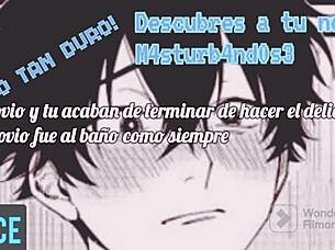 Sexy Couple Asmr Roleplay: Help Stroke Your Huge Cock To Explosive Cum