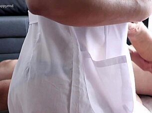 Perfect Asian Oiled Massage Ends Huge Cum Explosion