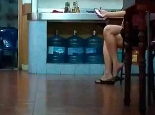 chinese mature slut strips naked and begs for hard asian fucking