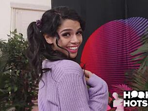 Gorgeous Fuck Doll Harley Haze Begs Nade Nasty to Pound Her Tight Holes!