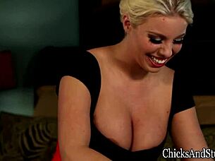 hey masseuse babe swallow my cum on those tits