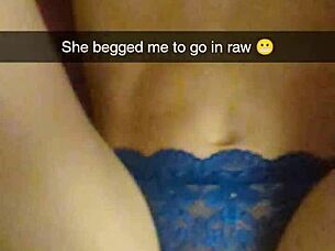 Cheating Cumslut Richelle Rose Begs For Creampie In Snapchat Fuck