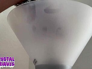 i rode maintenance guy's big black cock to creampie bliss
