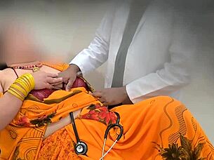 Doctor tempts patient checkup 😏🏥