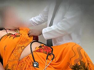 Doctor tempts patient checkup 😏🏥