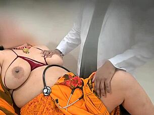 Doctor tempts patient checkup 😏🏥