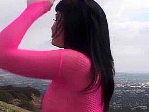 trinity cringes as every inch stretches her tight asshole gaping wide