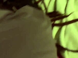 pirocudo pulls panties aside and pounds her hairy wet pussy raw