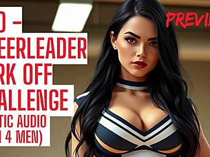 Cheerleader JOI Contest Makes You Cum Hard!