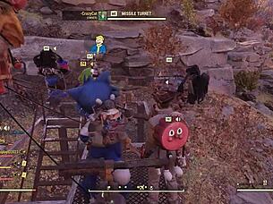 crazycat takes on wild fallout 76 adventure with horny crew 😺🎮