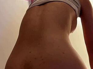 colombian latina teen strips teasing nude dance just for you