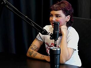 annie clementine nervous anal tattoo in wild group suruba exposure