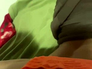 pirocudo pulls panties aside and pounds her hairy wet pussy raw