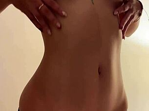 colombian latina teen strips teasing nude dance just for you