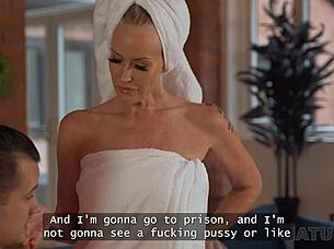 i was so horny i fucked the robber neighbor and sucked his cock