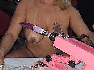 Blonde Milf Professor Uses Toys for Intense Sex Lesson