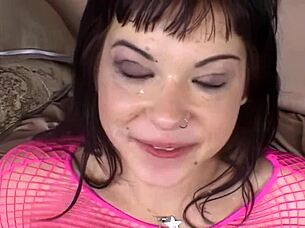 trinity cringes as every inch stretches her tight asshole gaping wide