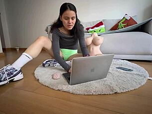 my wife cheats with her client and fuck doll