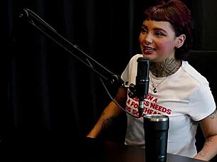 annie clementine nervous anal tattoo in wild group suruba exposure