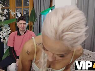 uhh, met this innocent lake couple... showed her wild threesome pounding sooo good