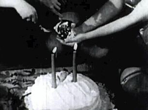 ladies, wanna taste these vintage hairy beavers from antique lesbian reels?