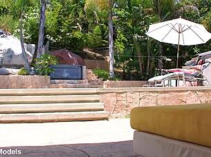 Neela sky petite brunette indian girl gives pov blowjob to huge cock ending in massive facial cumshot