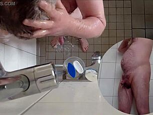 Bathroom Toes And Ass Tease You Silently