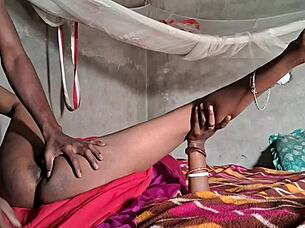 Desi Wife Hard Anal Creampie In Sexy Pink Saree Close-Up Face Fucking