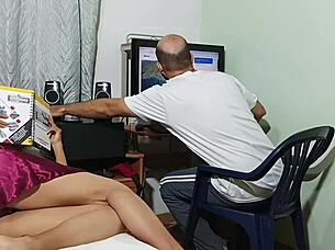 stepsis reads while i masturbate she deepthroats my cock dripping