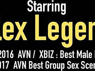 penny pax glasses deepthroats alex legend's thick hard cock