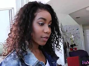 jenna foxx and maggie green kiss passionately in steamy lesbian scene