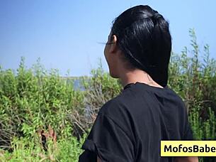 Eden West Fingers Pussy For Charles Dera