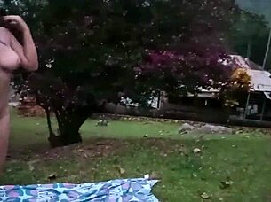 two busty latinas stretch in yoga poses before diving into each other's wet pussies