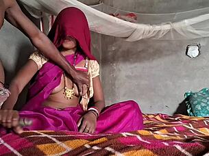 Desi Wife Hard Anal Creampie In Sexy Pink Saree Close-Up Face Fucking