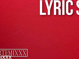 Lyric sky moans loud riding bbc artemixxx after wild house party chaos