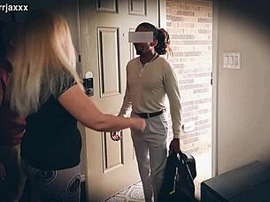 why does husband's bbc best friend bareback his cheating milf wife so deep?