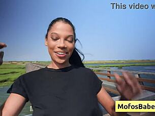 Eden West Fingers Pussy For Charles Dera