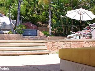 Neela sky petite brunette indian girl gives pov blowjob to huge cock ending in massive facial cumshot