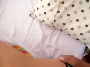 Spy cam catches engineer Miranda's bent over orgasm moans