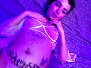 cute alt teen 18+ rides lucky guy ends mouth full of hot cum 😍💦