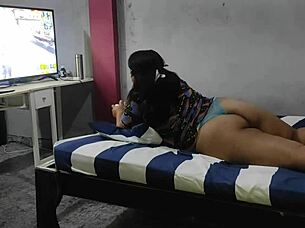 friend's wife turns total slut on cam