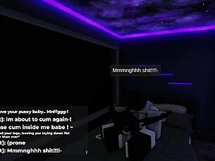 Succubus soulfucks sexy big ass cutie in roblox