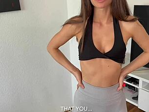 stepmom milf facial cum twice for skin routine 😍💦