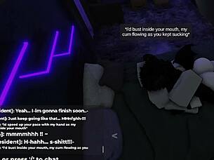 Succubus soulfucks sexy big ass cutie in roblox