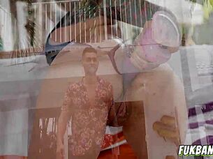 naughty neighbor begs for only anal deepthroat