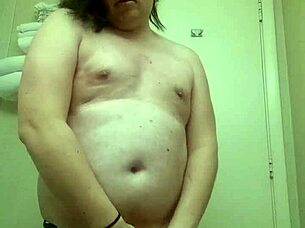 watch me tease in panties before rip clothes tranny